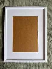 Cornice portafoto 30 x 42 cm per 20 x 30 - bianca plastica montaggio a parete verticale