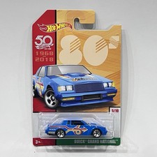 2018 Hot Wheels Buick Grand National Cars Of The Decades 90's 50th Anniversary