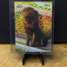 Mufasa (live Action)-Mini Yellow Diamonds-Disney Topps Chrome 2025-The Lion King