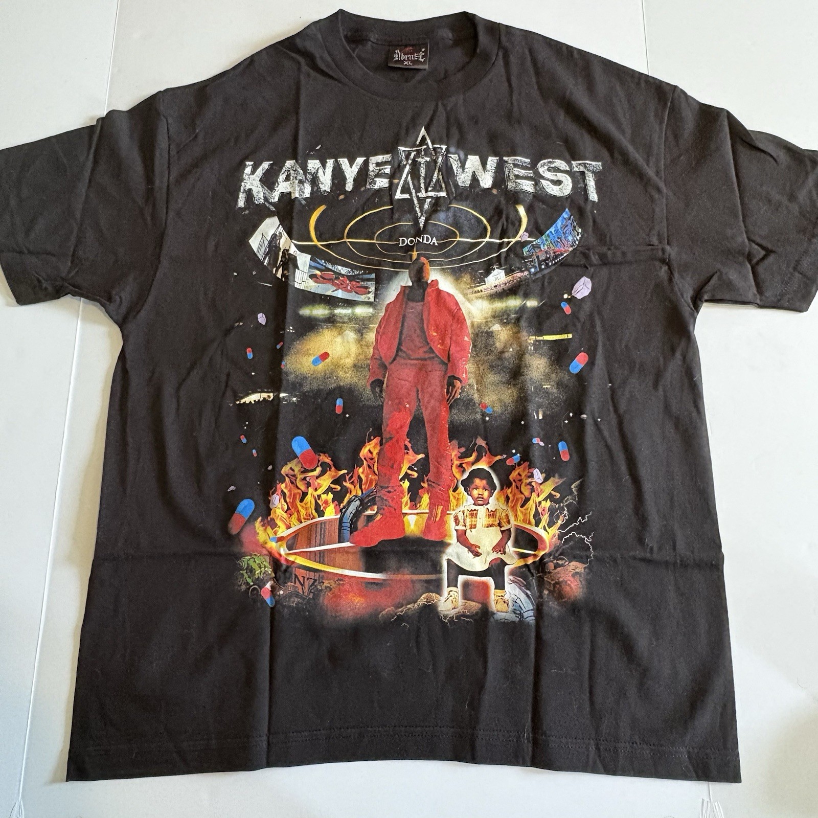 Kanye West YE Dbruze Shirt XL NEW Rap Hip Hop Tee Donda Yeezy Fan club 