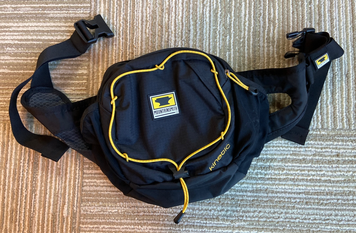 Mountainsmith TLS Kinetic Lumbar Black Fanny Pack Trail Hiking Day