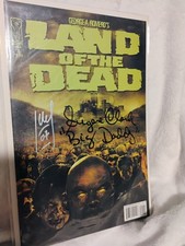 Land of the Dead Comic Signed By Eugene Clark 