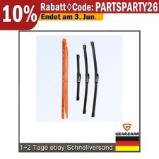 Scheibenwischer Wischerblätt für VW Lupo Vorne + Hinten Windschutzscheibe Gummi