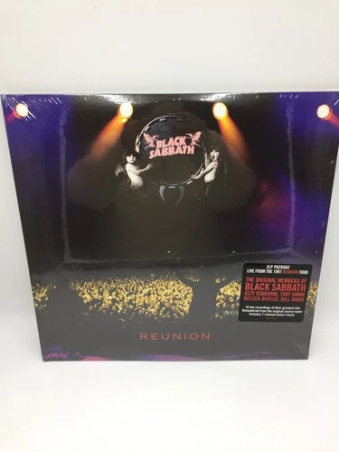 Black Sabbath 1997 Reunion (Remastered) (3 Lp's) Records,Vinyl,New Sealed