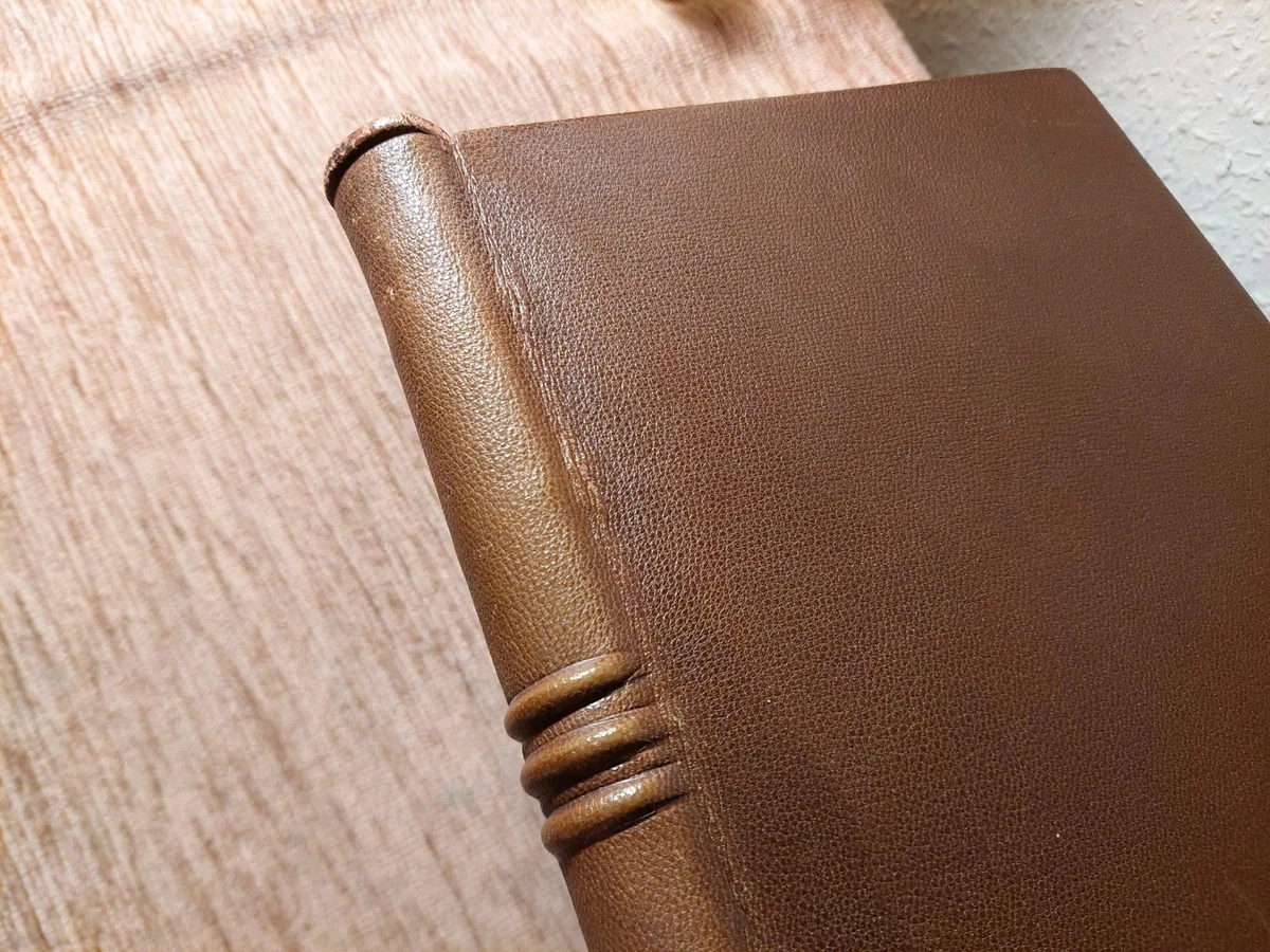 BUCHBINDERLEHRLING 1935-37 Buchbinden LEDER HANDEINBAND Buchbinderei BUCHBINDER