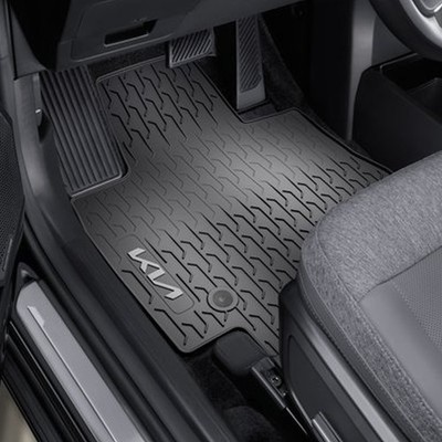 Gummi Fußmatten KIA EV5 4-teilig schwarz