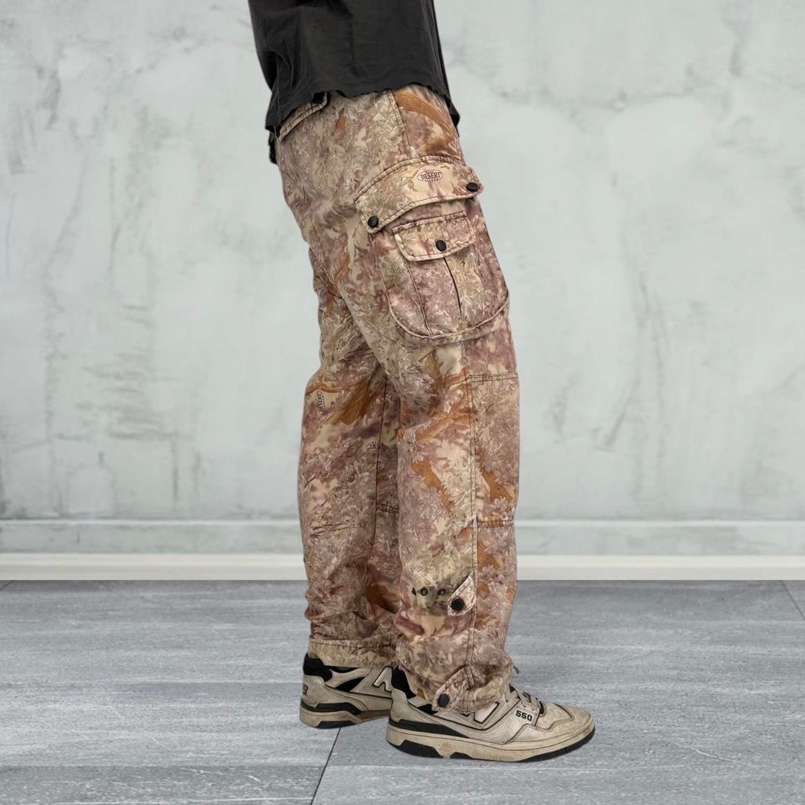 Reltree camo tactical cargo pants baggy fit
