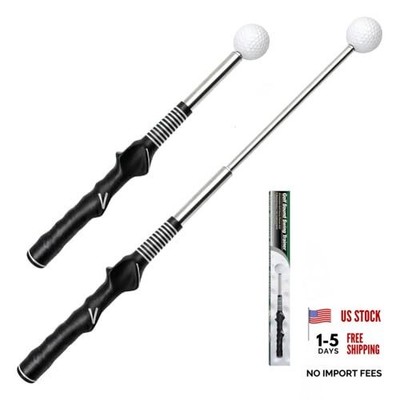 Golf Swing Trainer with Click Feedback, Golf Club Grip Right Handed Golfers