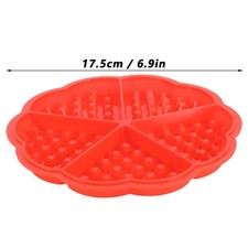 5-Cavity Heart Silicone Waffle Mold DIY Baking Pan For Cookies & Muffins