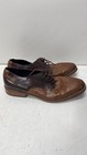 Van Heusen Men Dress Shoes Grayson Brown Man Made Lace-Up 12 — photo 3