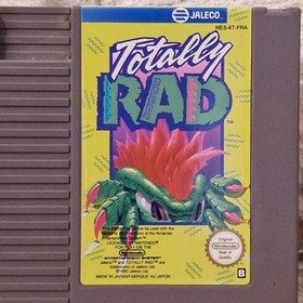 TOTALLY RAD JEU NINTENDO NES BOITE + JEU SANS NOTICE PAL FRA TBE JALECO RETRO
