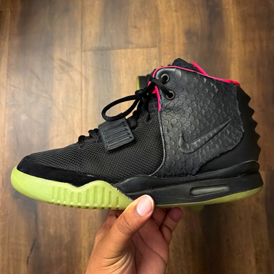 Nike Air Yeezy 2 NRG Solar Red 2012 Kanye West High Top 508214-006