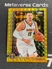 2025-26 Topps Chrome Nikola Jokic Gold Geometric 42/50 Nuggets