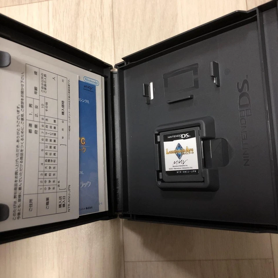 Luminous Arc 1 , 2 will & 3 Eyes 3Games Set NDS Nintendo DS used "very good" - Image 3 of 4