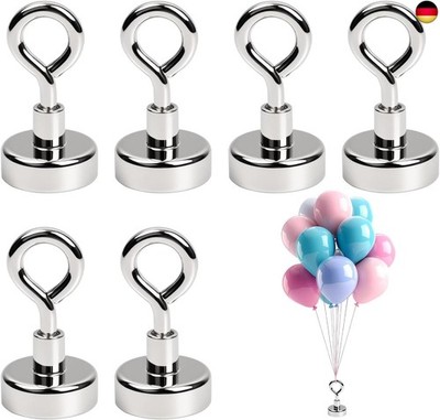 6 Stück Ballongewichte für Heliumballons, wiederverwendbare Ballonhalter für Pa