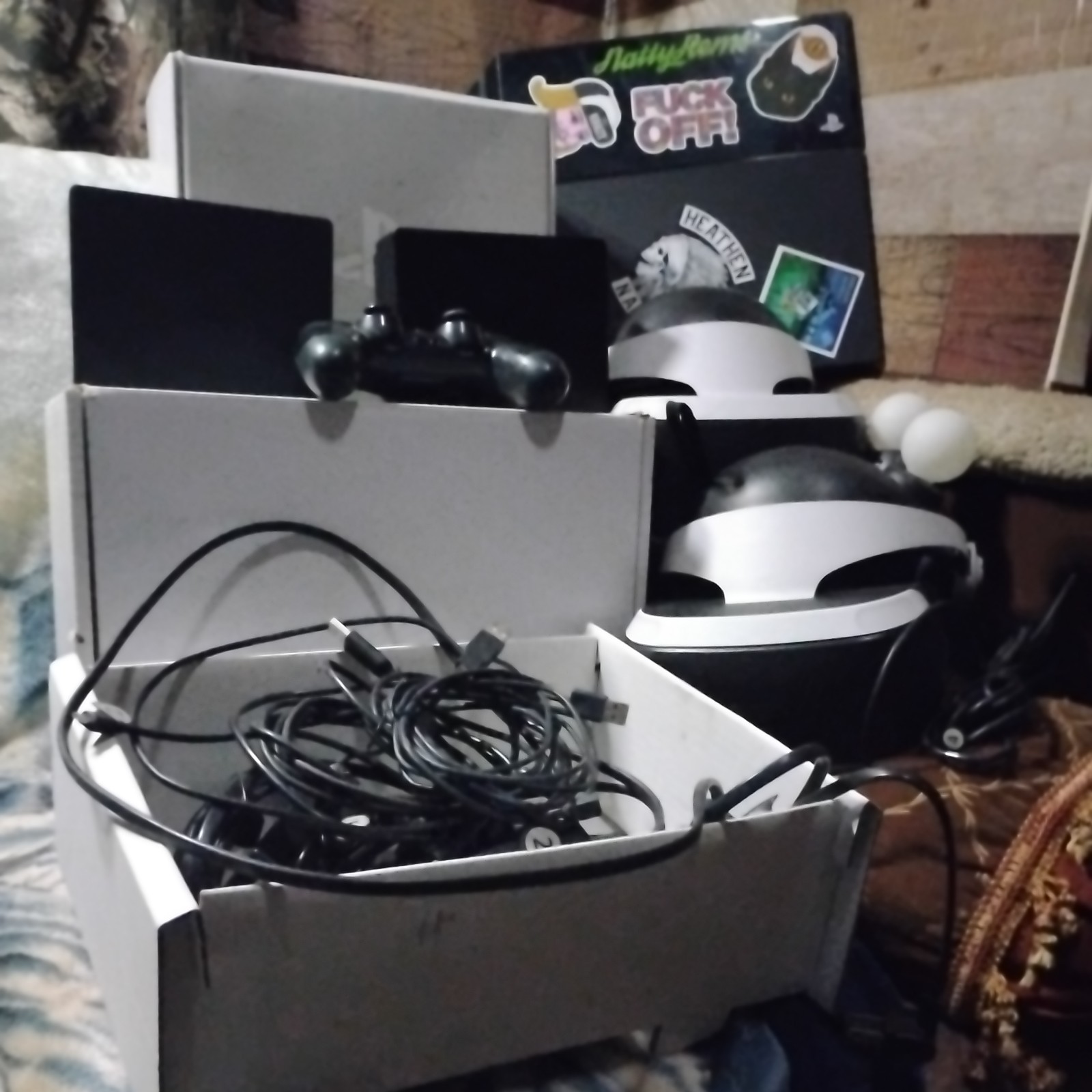 Sony PlayStation 4 Console Bundle with PlayStation VR Headset, Controller + More