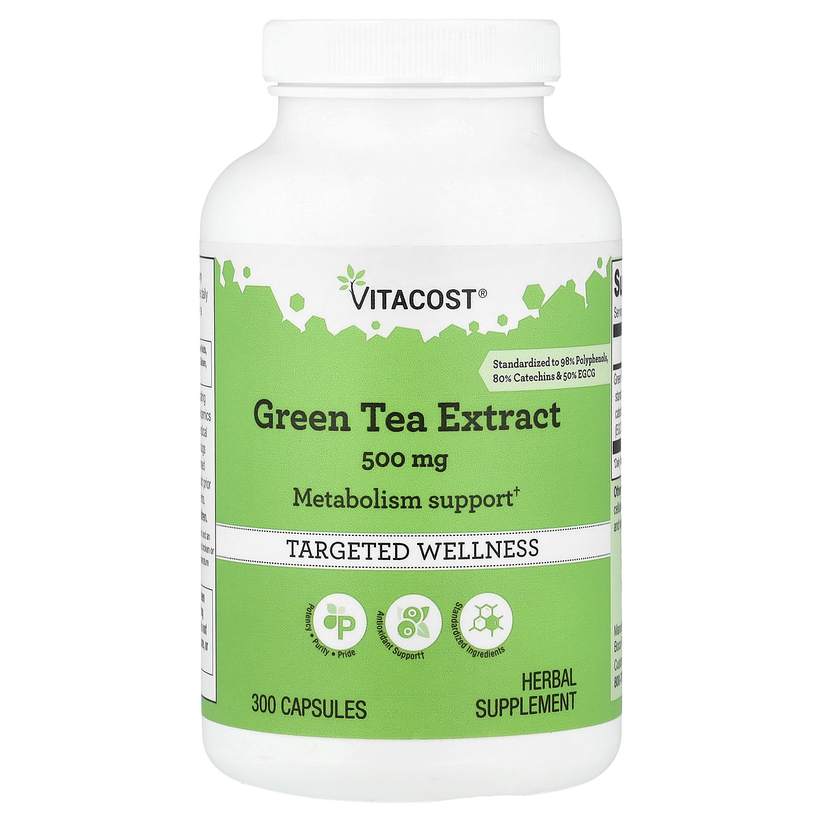 Extract, 500 Mg, 300 Capsules