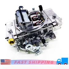 4 Barrels Carburetor 650CFM Manual Choke Fits For Holley Diecast Carb 4150 Model