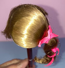 Vintage 1960s Talking Barbie Head Only - Beautiful Hair, Green On Ears/Face! — photo 8