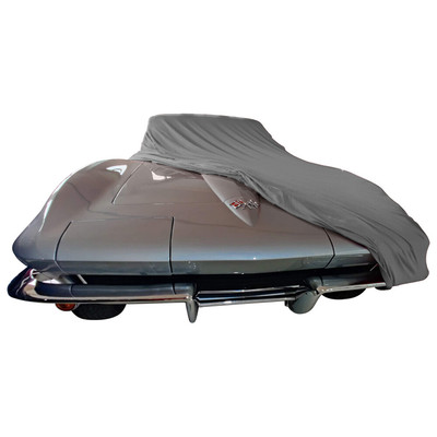 Indoor Autoabdeckung  passend für Corvette C2 bespoke Stuttgart Grau Schutzhü...