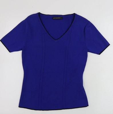 Just Elegance Damen Pullover Pulli Blau Größe S