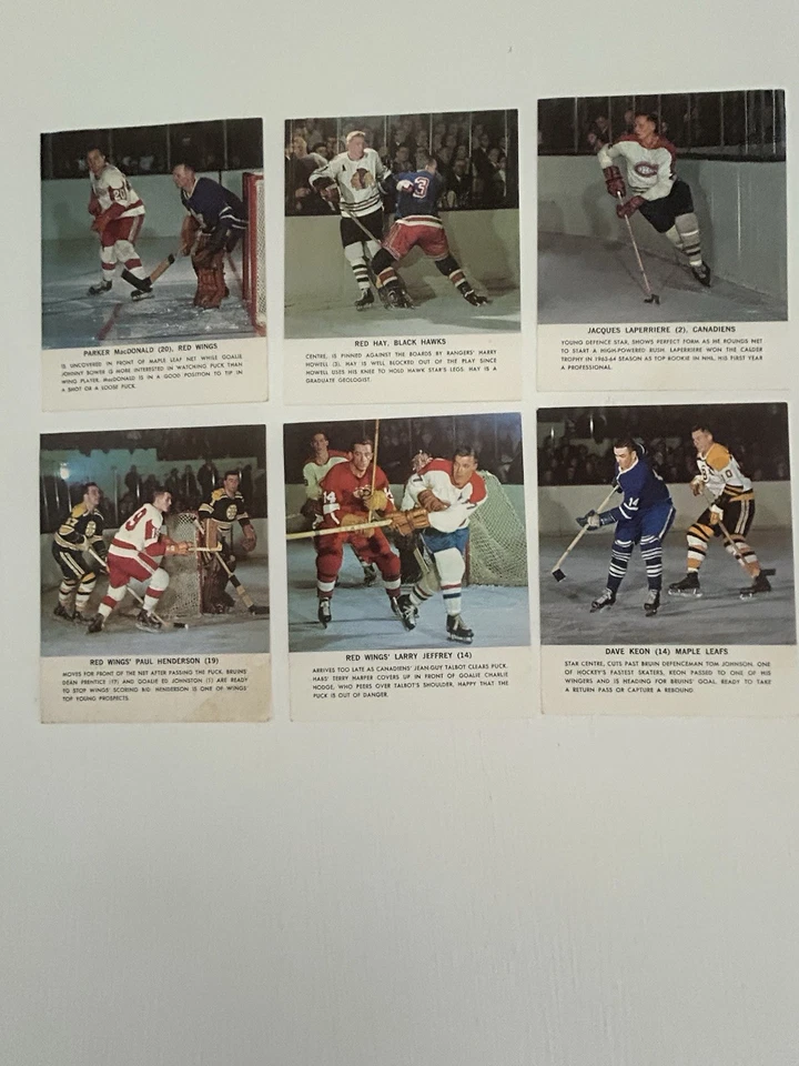 (35) Toronto Star Cards W/ Holders Howe, Hull, Plante & More - Image 4 of 4
