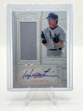 Hideki Matsui #DARC-HM Game Used Patch/Auto /25 - 2020 Topps Definitive