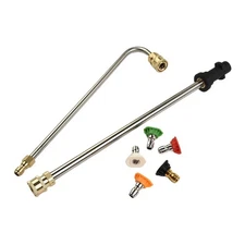Extension Wand Gardening Home Stainless Steel U Pressure Washer Angled