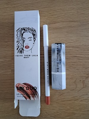 Give Them Lala Beauty Lip Liner/Lippenstift Duo The Beach NEU 