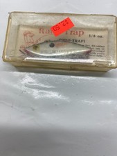 Rat-L-Trap Lipless Crankbait 1/4oz Mini MT25 Chrome Black Back Fishing Lure 11