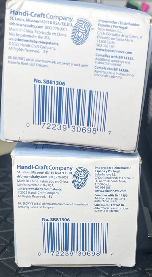 2- Dr. Brown's Natural Flow Options+ Anti-Colic Narrow 8 Oz. Pink Bottles - Image 4 of 4