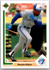 ⚾ 1991 Upper Deck #512b Mookie Wilson Toronto Blue Jays
