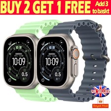 For Apple Watch Strap Series 1110 9 SE 8 7 6 5 43 Ultra Ocean Band 44/45/46/49mm