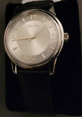 Bulova 96A28 Silver Men's Watch