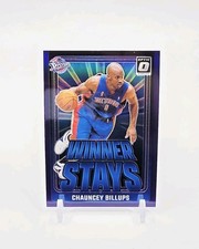 2024-25 Panini Donruss Optic Winner Stays Chauncey Billups Purple Prizm No. 18 