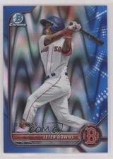 2022 Bowman Chrome Prospects Blue RayWave Refractor 33/150 Jeter Downs 7bt