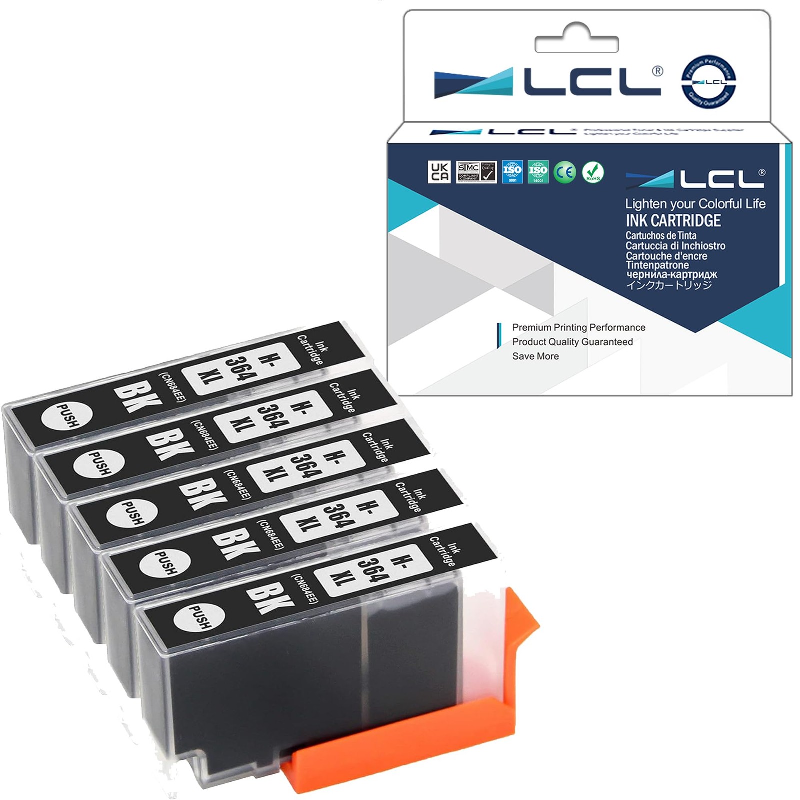 Cartouches 364XLBK CN684EE noir de rechange pour impression de documents et rapports
