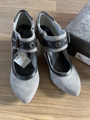 Tamaris Pumps high Heels Gr.39 Grau Neu 
