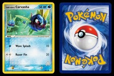 TEAM AQUA'S CARVANHA 2004 48/95 TEAM MAGMA VS TEAM AQUA POKEMON