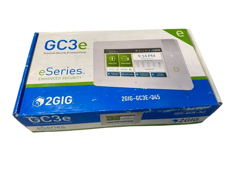 2GIG GC3E-345 7" Touch Screen Security and Control Panel - Image 3 of 4