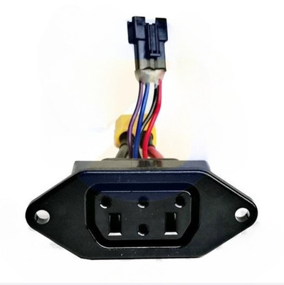 For Super Soco TC TS TSX CU DU RU Lithium Battery Charger Connector