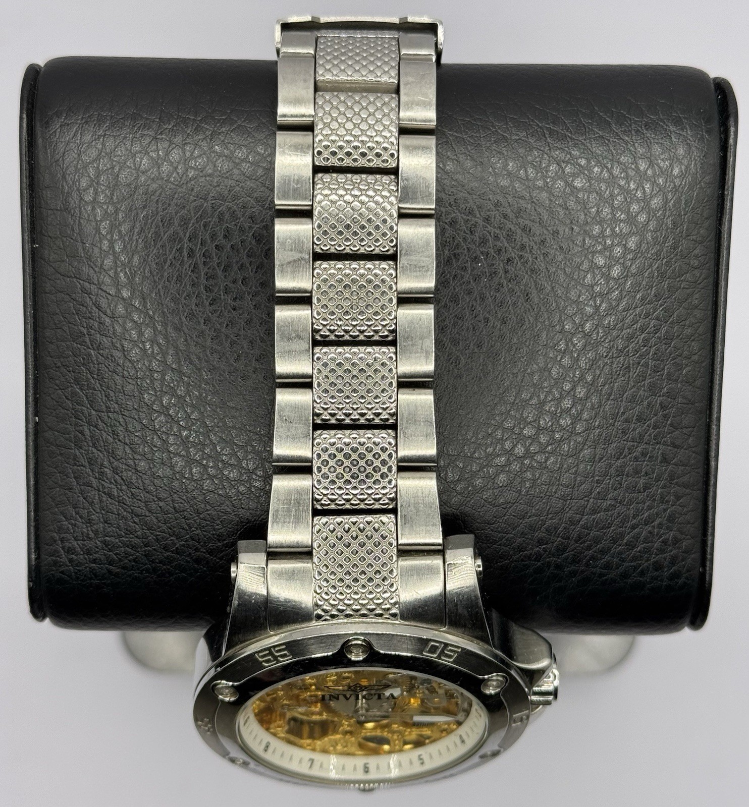 Invicta Mechanical Automatic Skeleton Dial Model … - image 4