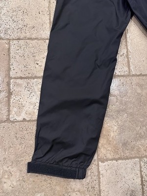 Prada SS18 Nylon Garbardine Logo Black Striped Track Pants | eBay