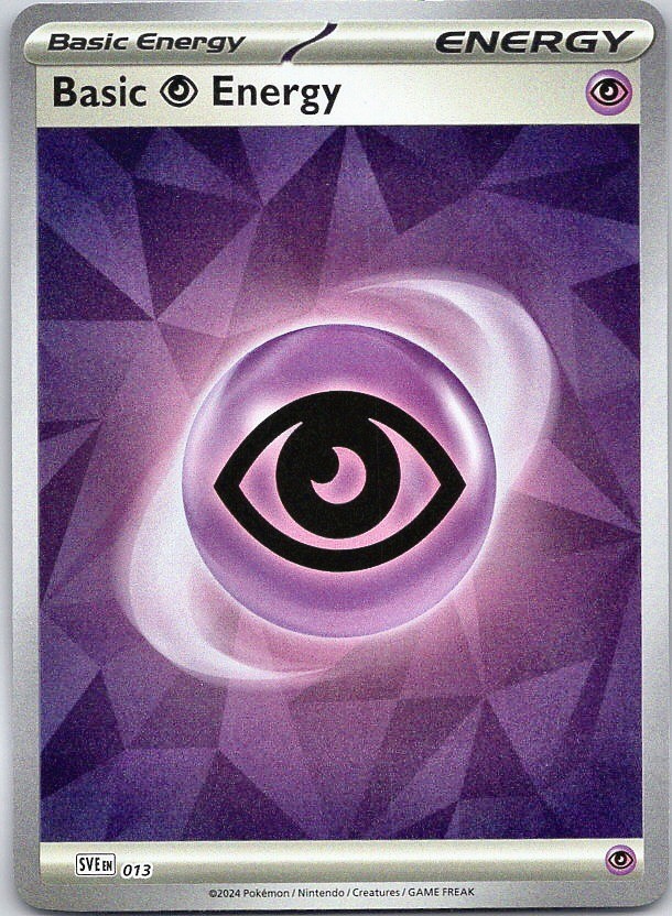 Basic Psychic Energy - Scarlet & Violet Energies (NM) Reverse Holo 13/8