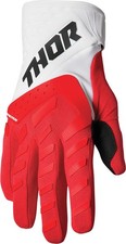 Thor Spectrum Red White Youth Gloves