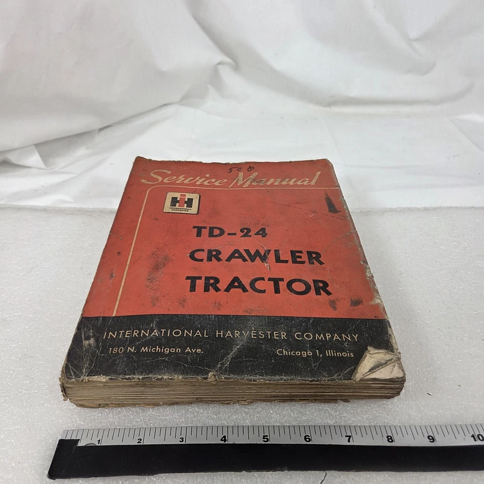 Vintage International Harvester Tractor Service Manuals TD-24 6 & 9 Series - Image 2 of 4
