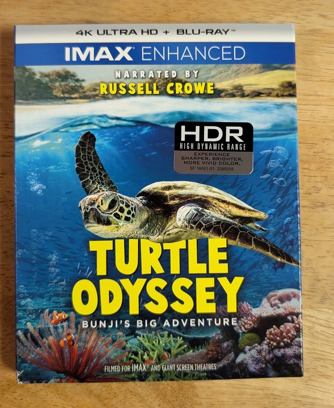 Turtle Odyssey (4k Ultra HD) - with Slip