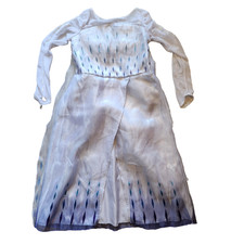 Disney Frozen Princess Anna Costume Girls Size 5/6 White Dress
