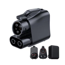 NACS to CCS EV Adapter Charges Non-Tesla EVs at Tesla Superchargers, 500 A/1,...