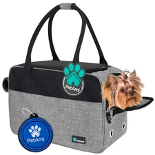 Pet Dog Cat Carrier Bag Mesh Soft Sided Comfort Travel Tote Case Shoulder Bag US